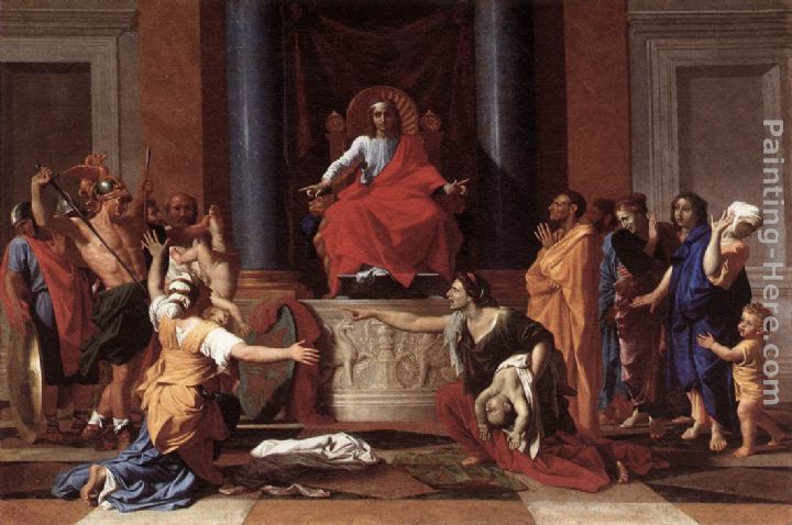The Judgment of Solomon painting - Nicolas Poussin The Judgment of Solomon art painting The Judgment of Solomon painting - Nicolas Poussin The Judgment of Solomon art painting
